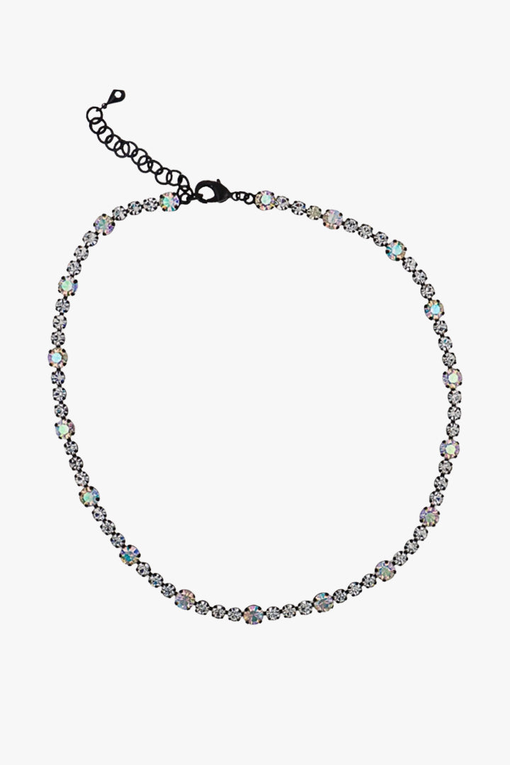 Collier en strass ras de cou