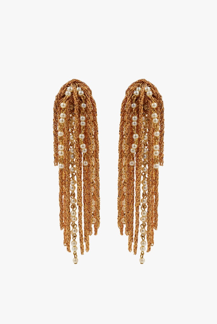 boucles d'oreilles Gonzague perle clip