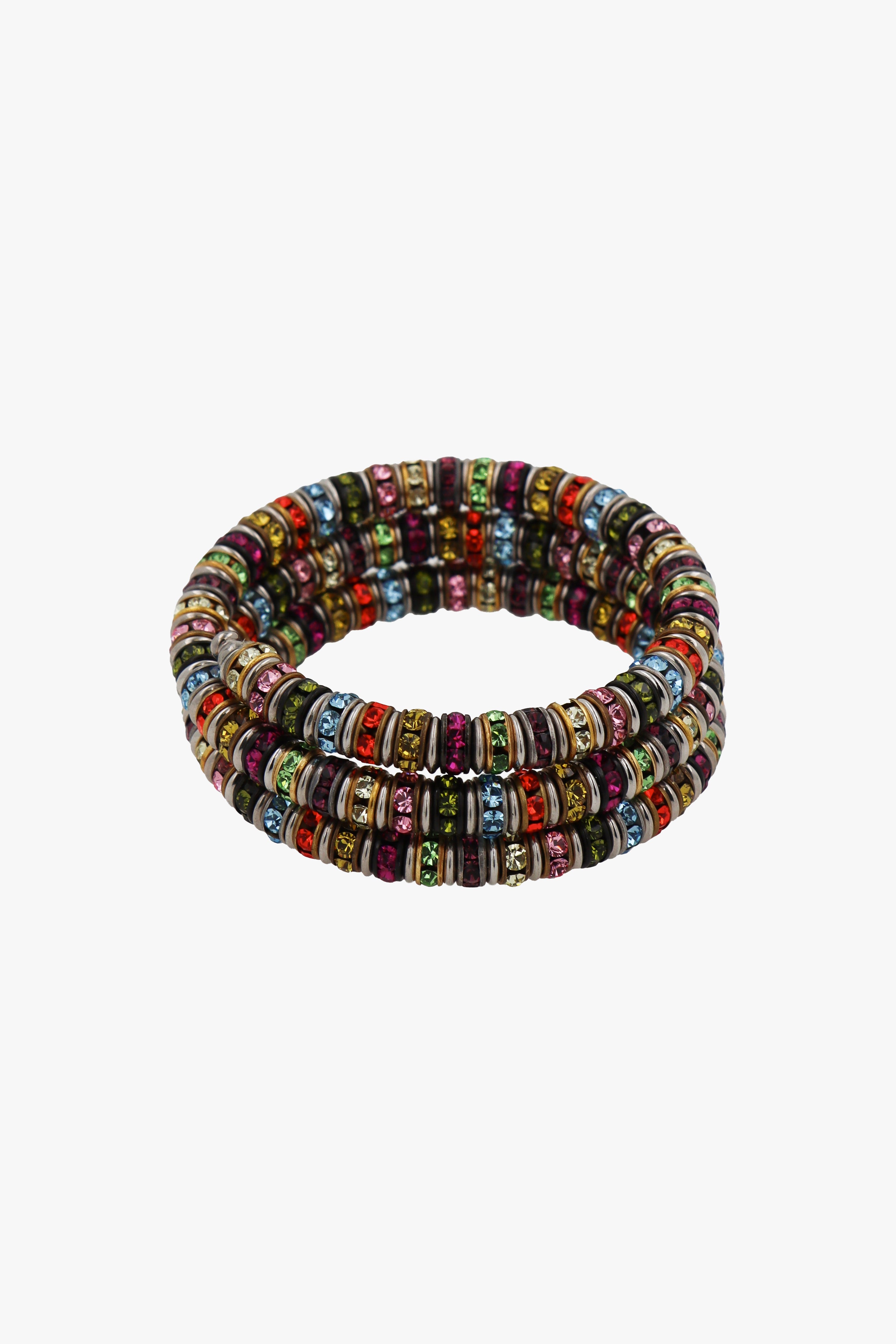 Bracelet Mabrouk Multicolor strass - Françoise Montague