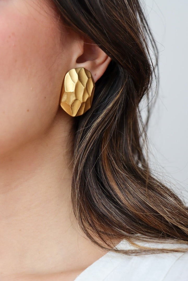 Boucles d'oreilles cabochon clip - Yves saint laurent