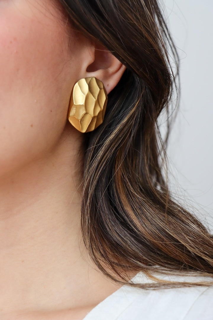 Boucles d'oreilles cabochon clip - Yves saint laurent