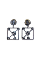 Boucles d'Oreilles clip jacques gauthier pendantes 