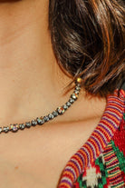 collier fantaisie strass femme 