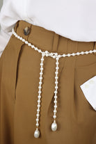 ceinture charvet perle a nouer bijou fait main 